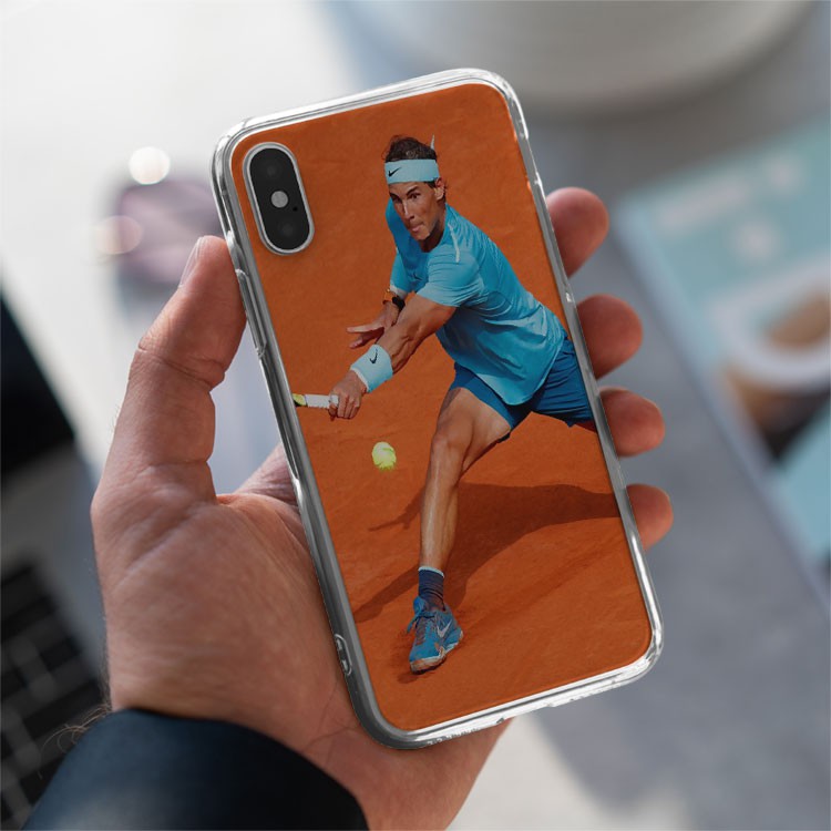 Ốp lưng Rafael Nadal Cầu thủ Tennis thế giới Iphone từ 5 đến Xs Max/11/11 Promax/12/12 Promax CHUSPO21323