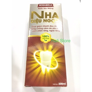 Nước súc miệng nha diệu ngọc trị viêm lợi_sâu răng