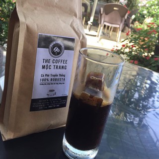 [GIÁ GỐC] 500gr Cà phê Robusta Rang Mộc dạng HẠT/BỘT - Cà phê hạt rang xay mộc pha phin pha máy