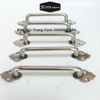 Tay tủ inox đặc hoa văn