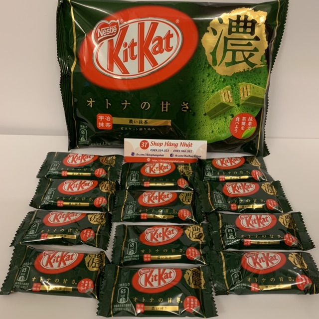 Kitkat trà xanh Nhật Bản