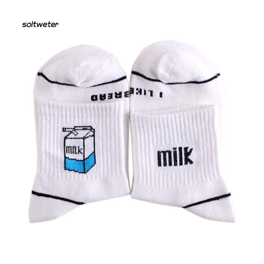 Tất chân ngắn in hình hoạt hình dễ thương cho nữ