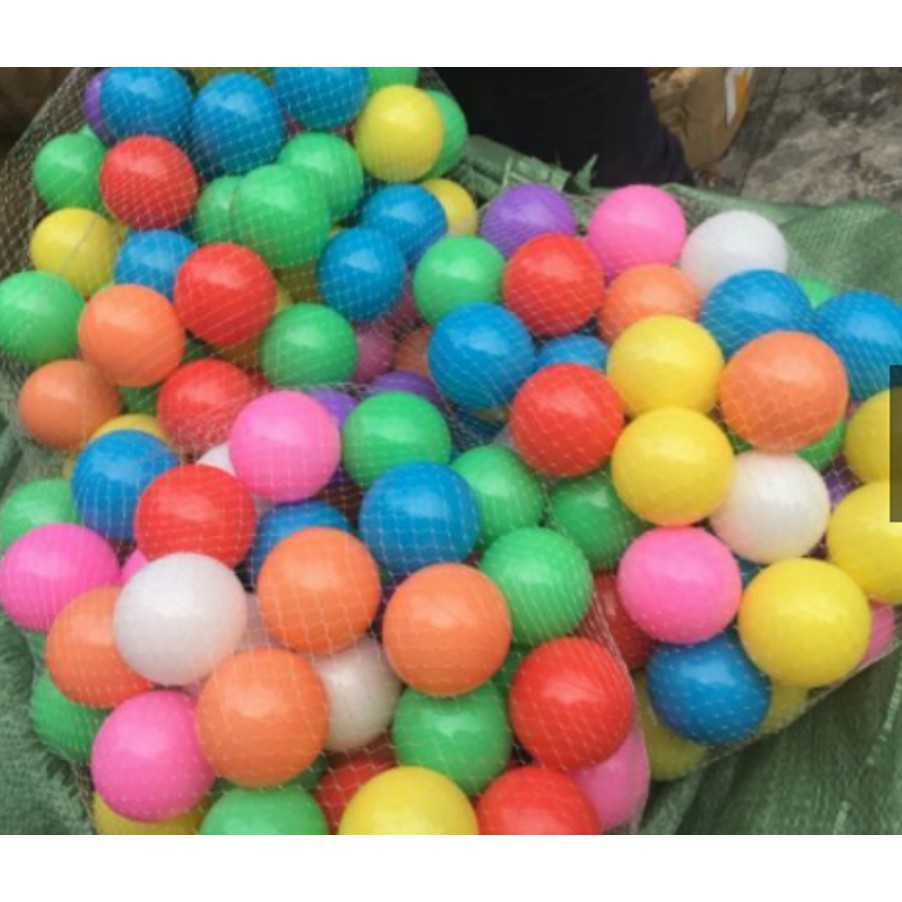 100 BÓNG NHỰA MỀM CHO BÉ