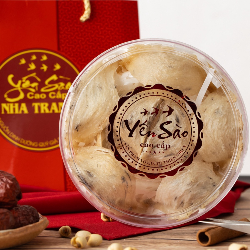 Yến Thô Nguyên Tổ Khánh Hòa 100g Yến Sào Thô Khánh Hòa Tổ Yến Thô Nguyên Chất Khánh Hòa Yến Sào Loại 1 Ít Lông