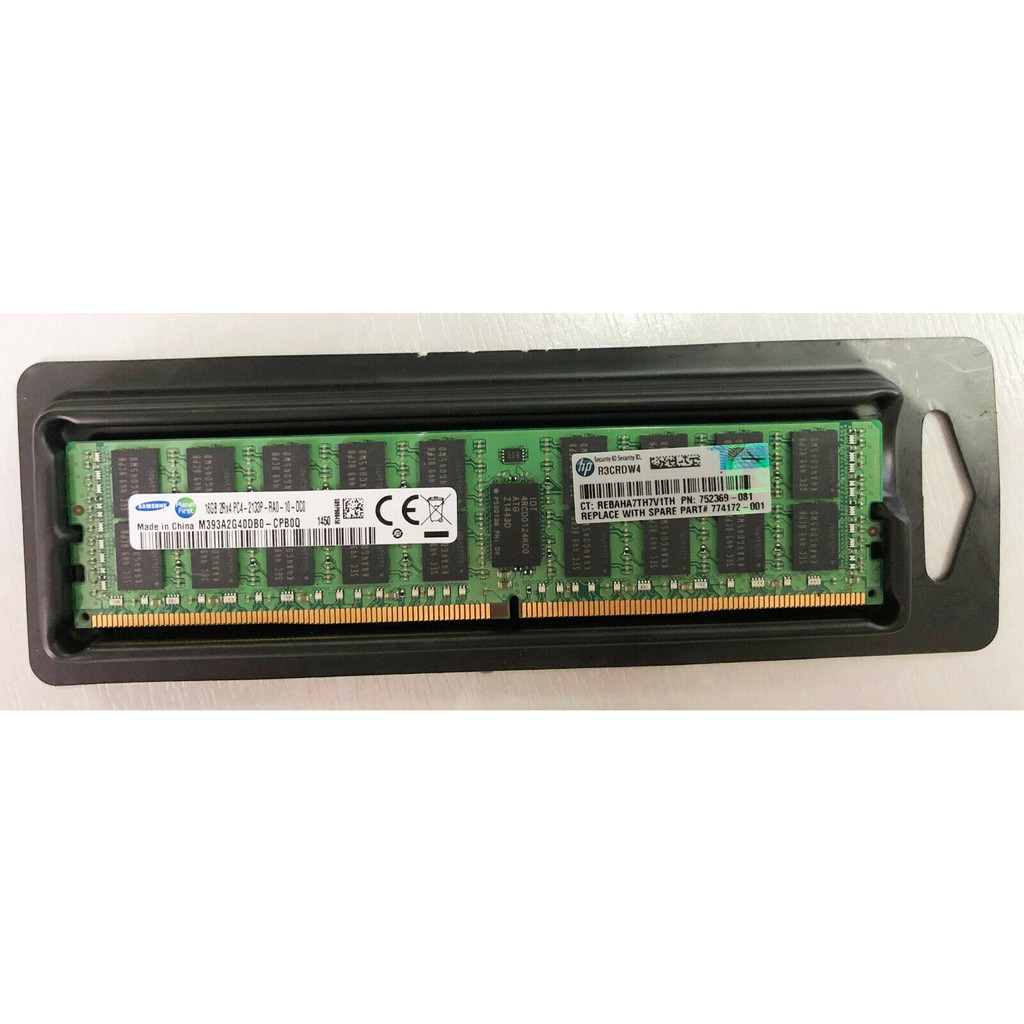 Ram Samsung DDR4 ECC REG 16GB Bus 2133P.