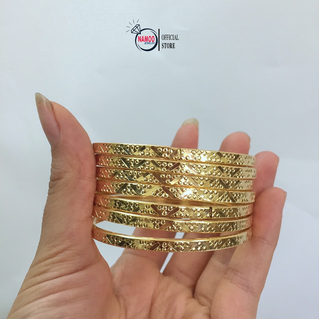 Ximen Nữ L116 Vòng Tay Khóa Lưỡi Gà Hàng Cao Cấp 1 bộ 7 chiếc