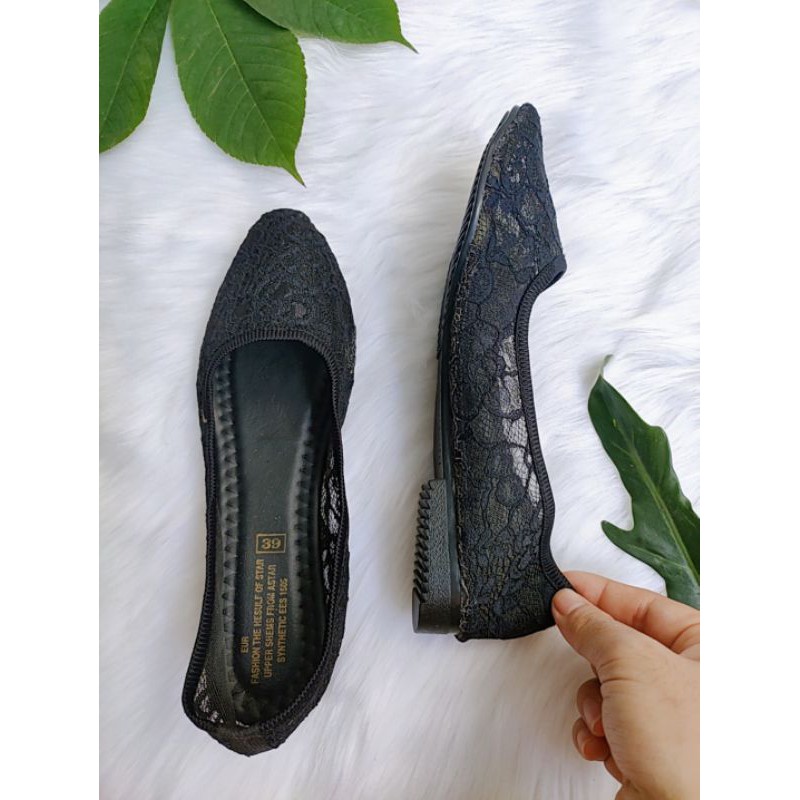 0Giày búp bê lưới hoa NAHI BB06 | BigBuy360 - bigbuy360.vn