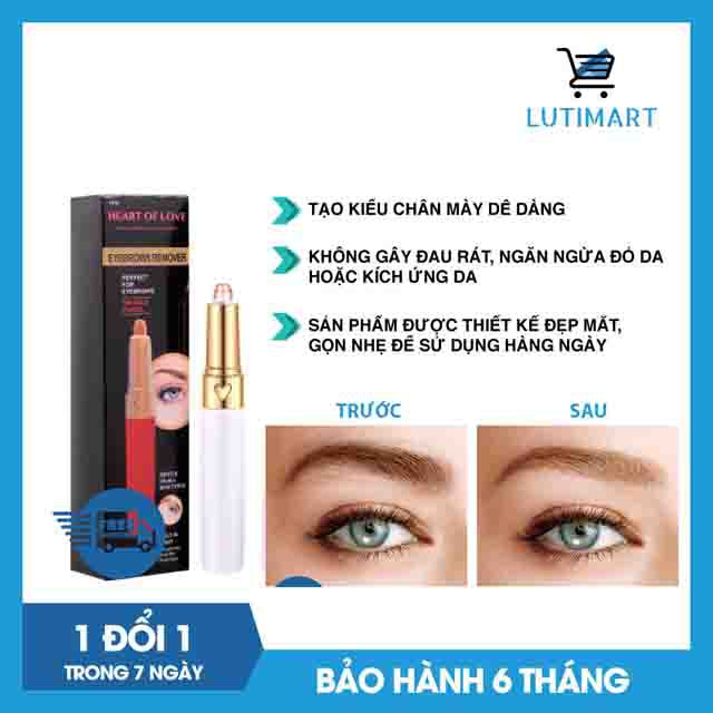 Bút cạo tỉa chân mày, Bút tỉa lông mũi; Bút tỉa cạo lông đa năng. Bảo hành 6 tháng bởi 4KAVI