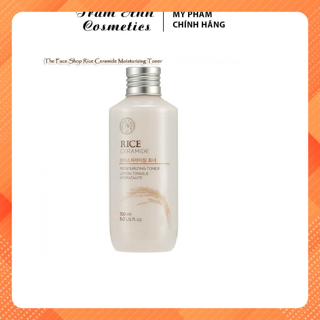 Nước hoa hồng gạo The Face Shop Rice Ceramide Moisture Toner