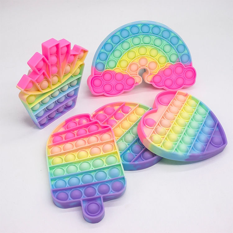 Bán Chạy Đồ Chơi Nén Màu Cầu Vồng Giáo Dục Học Toán Dành Cho Trẻ Em