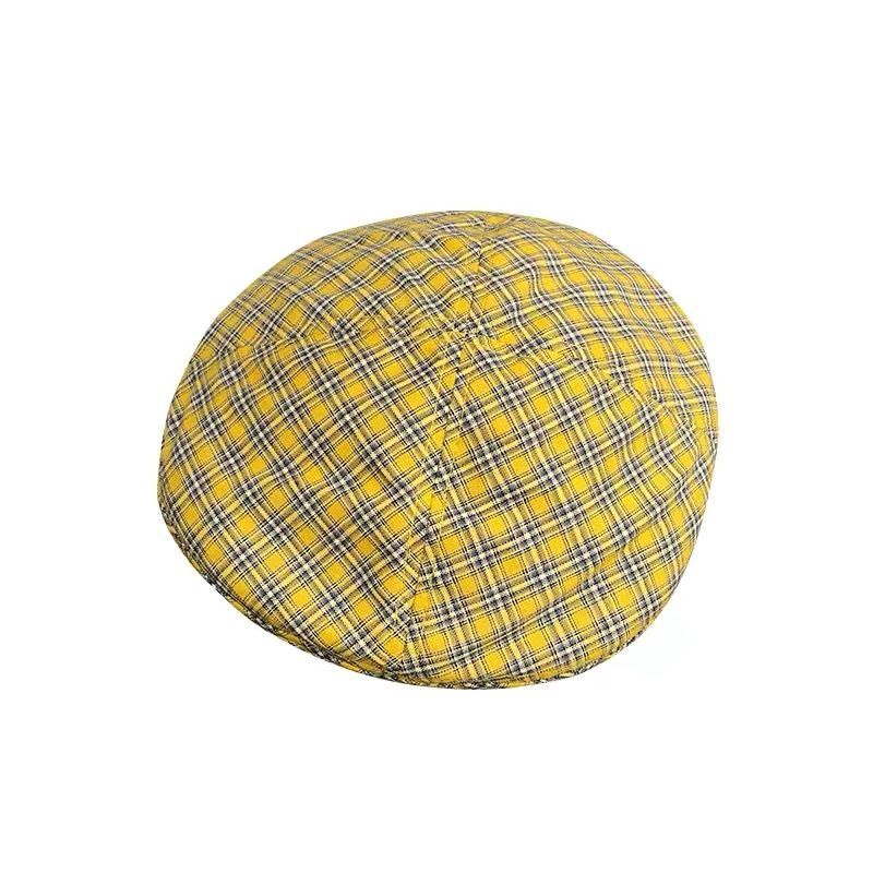 Mũ Nồi Kẻ Sọc Caro Xinh Xắn Dễ Thương Cho Nữ