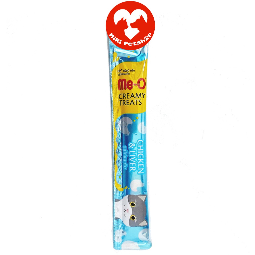 Súp Thưởng Cho Mèo Me-O Creamy Treats Thanh 15G - Miki Petshop