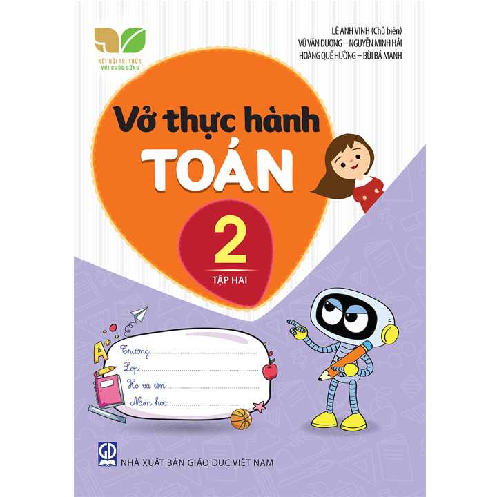 Sách - Vở thực hành Toán lớp 2 tập 2 (Kết nối tri thức với cuộc sống)