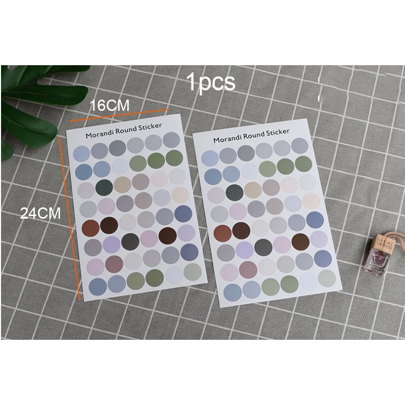 Bộ 30 Tấm Giấy Dán Tường Trang Trí Kiểu Retro Bắc Âu Dễ Thương