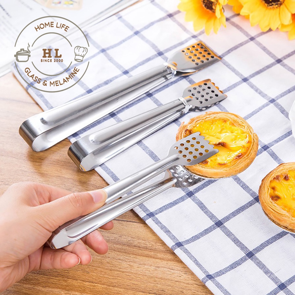 Gắp Lỗ | Gắp Đá - Thức Ăn - BBQ - Thực Phẩm Có Lỗ Chất Liệu Inox Không Gỉ Sale 2022