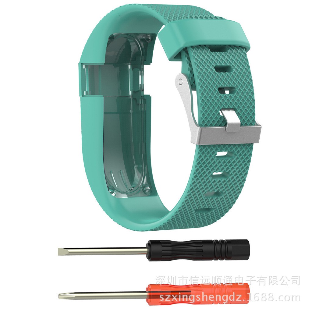 Silicone Dây Đeo Silicon Thay Thế Cho Đồng Hồ Thông Minh Fitbit Charge Hr