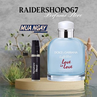 Nước hoa DG Love is Love Pour Homme (5ml/10ml/20ml)