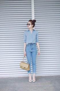 Áo Sơ mi nữ( có ảnh thật)