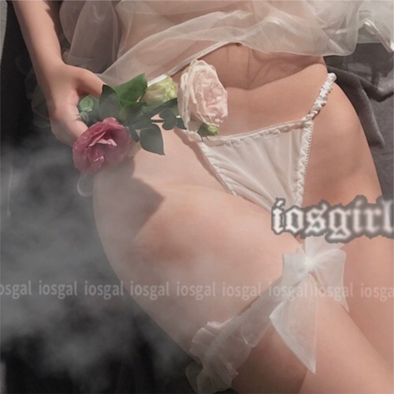 Set Đầm Ngủ Xuyên Thấu Và Quần Lót Lọt Khe Quyến Rũ Dành Cho Nữ | BigBuy360 - bigbuy360.vn