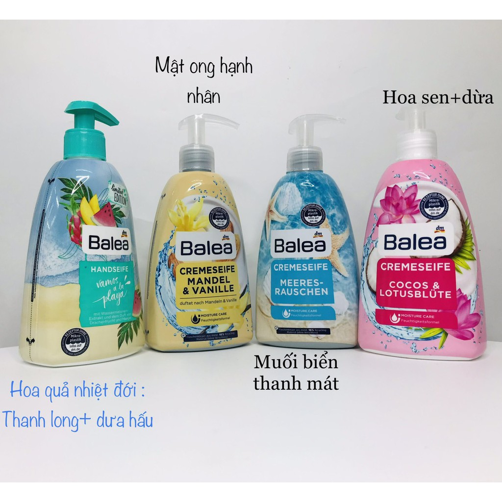 NƯỚC RỬA TAY BALEA 500ML - Hàng đức