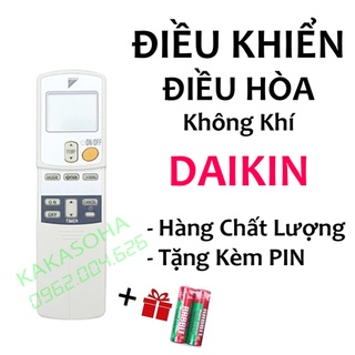 ĐIỀU KHIỂN ĐIỀU HÒA DAIKIN 1 CHIỀU Loại tốt( tặng pin)