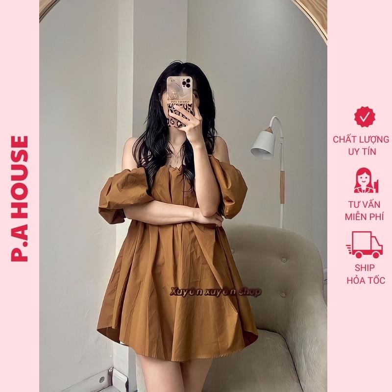 Áo Trễ Vai Tay Phồng