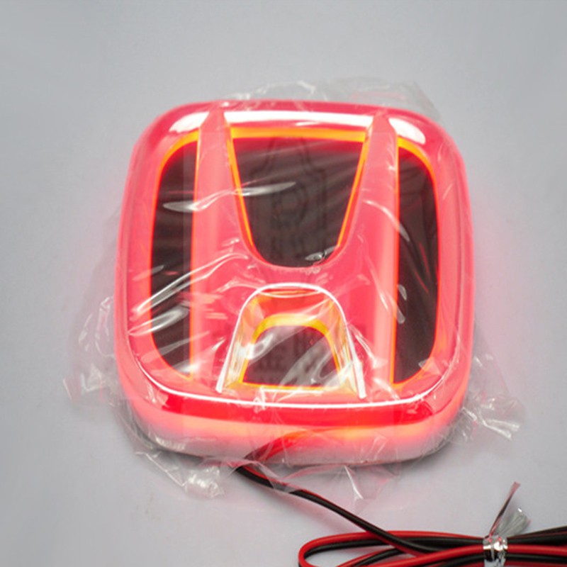 Mới Đèn LED Logo 5D Gắn Phía Trước Xe Hơi Honda Accord Fit Crosstour H-RV Pilot