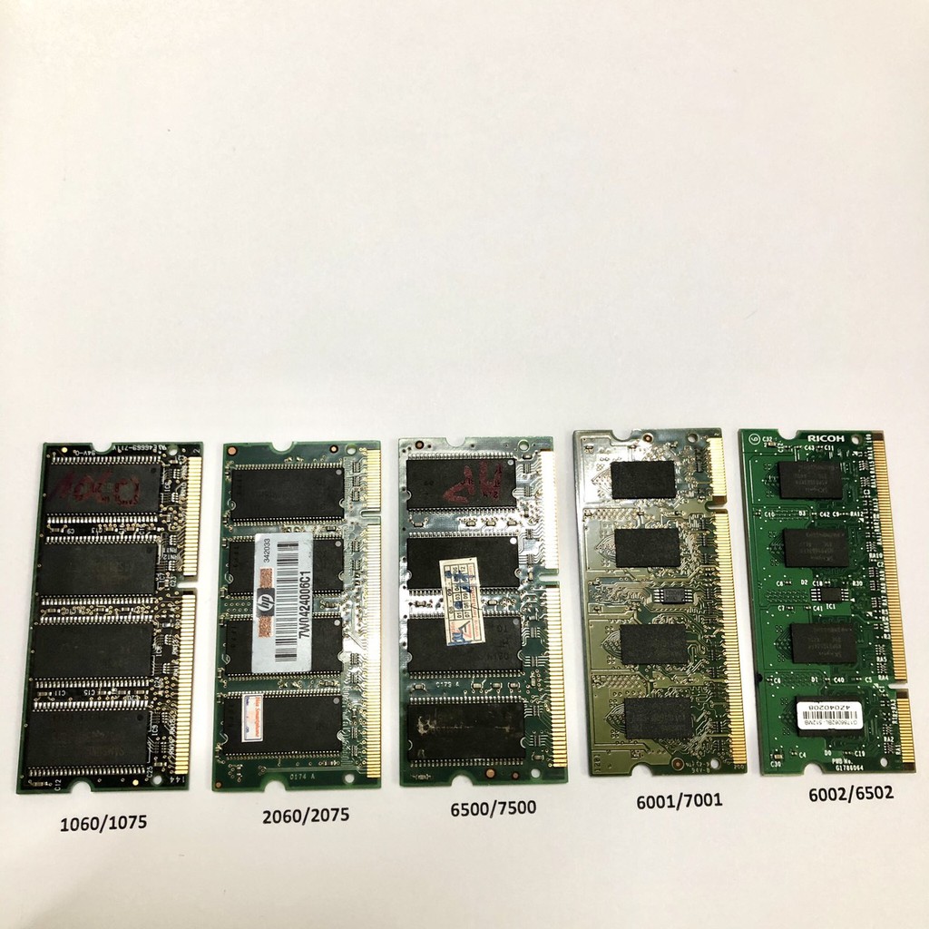 Ram máy photocopy Ricoh 1060, 2060, 2075, 6500, 7500, 8000, 6001, 8001, 9001, 6002, 7502, 7503