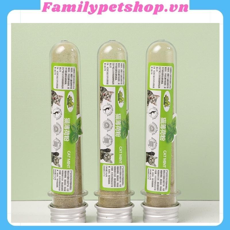 CATNIP Cỏ mèo bạc hà ống 40ml - familypetshop.vn