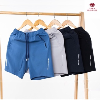 Combo 4 Quần đùi nam thể thao vải gió chun trơn mát co giãn 4 chiều 4 màu