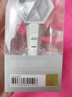 MÓC KHOÁ LIGHTSTICK MINI KEYRING EXO