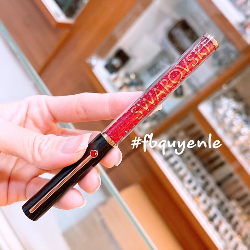 Bút Bi Swarovski Crystalline Gloss Black/Red 5568754