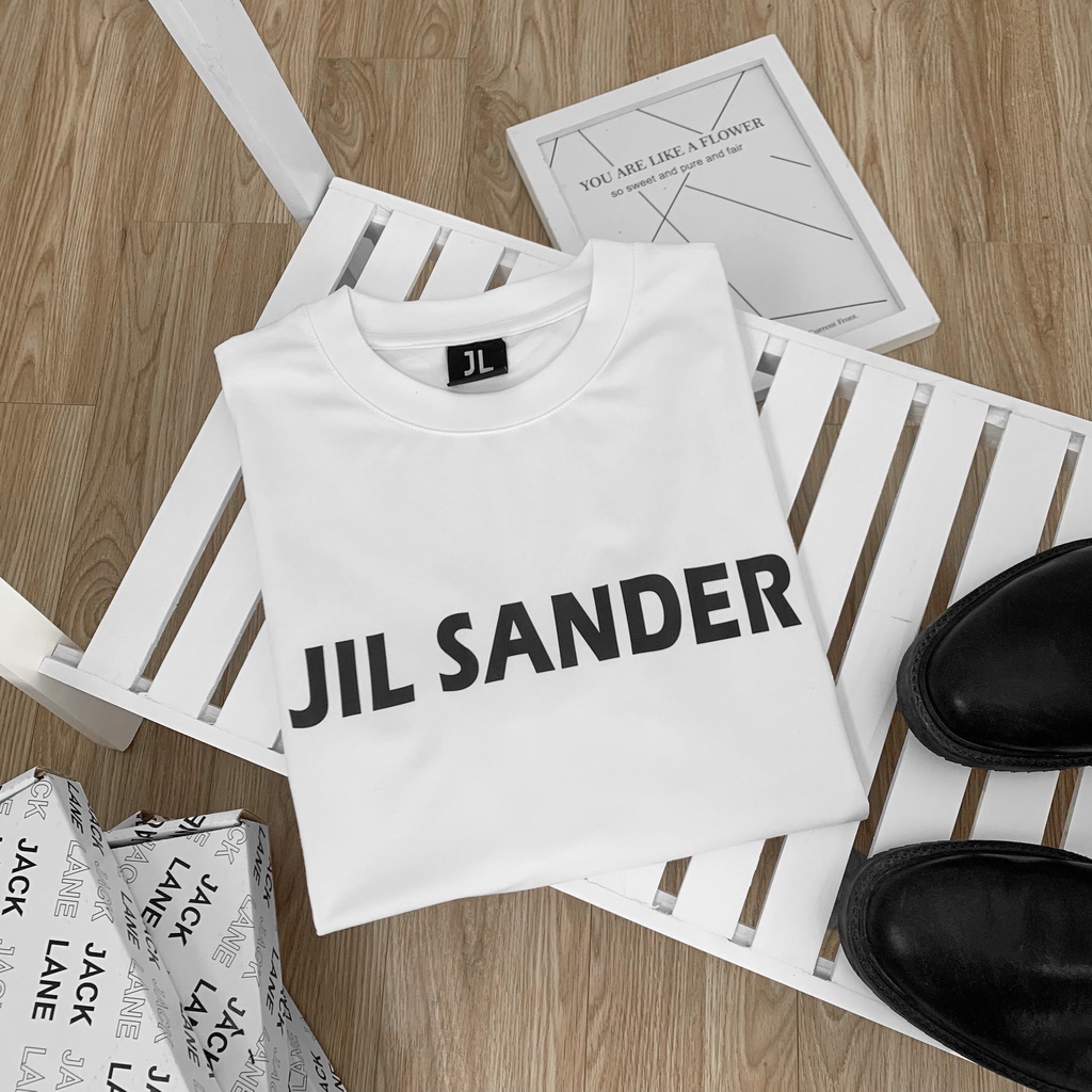 Áo phông oversize JIL SANDER, JACKLANE, Áo cộc tay Unisex Jack Lane