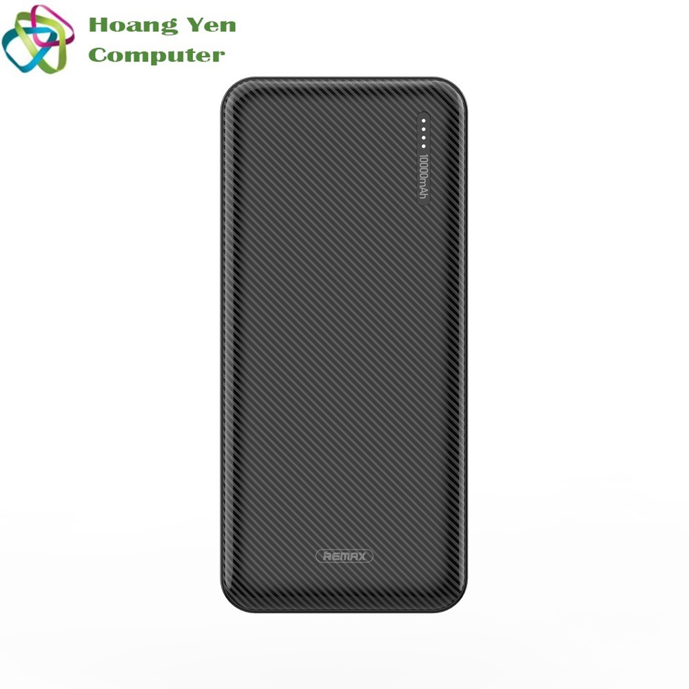 Sạc Dự Phòng 10000mAh Mini Remax RPP-153 2 Cổng Sạc Vào, 1 Cổng Sạc Ra - BH 1 Năm - Hoàng Yến Computer