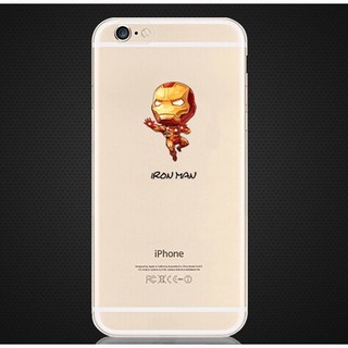 Ốp lưng iPhone Trong Suốt Siêu Anh Hùng