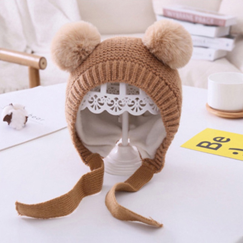 Mũ beanie Che Tai Giữ Ấm Thu Đông Dành Cho Trẻ Em