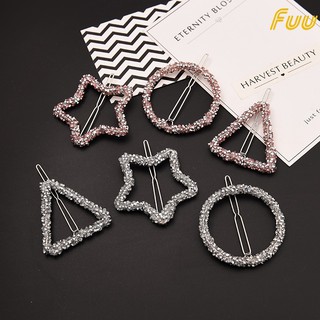 Kẹp tóc ngôi sao, tròn, tam giác