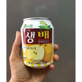 NƯỚC ÉP LÊ HÀN QUỐC Thùng 12 chai 240ml