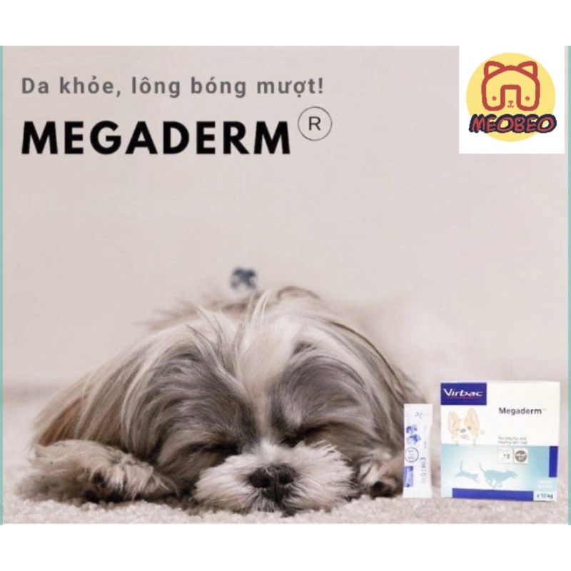 Gel Dinh Dưỡng Vibac Giúp Mượt Lông, Da Và Giảm Ngứa Chó Mèo Gói 4ml