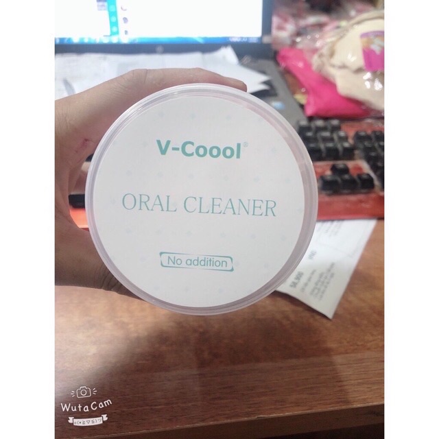 Gạc rơ lưỡi Vcool vệ sinh răng miệng cho bé hộp 30 chiếc