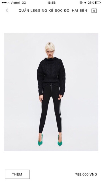 Quần tregging zara