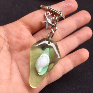 Móc khoá Ốc thật handmade Lilande