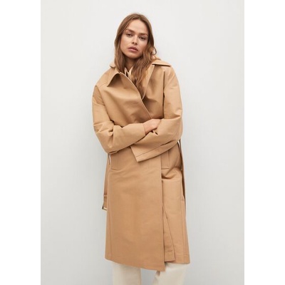 Áo M N G Water-repellent cotton trench coat