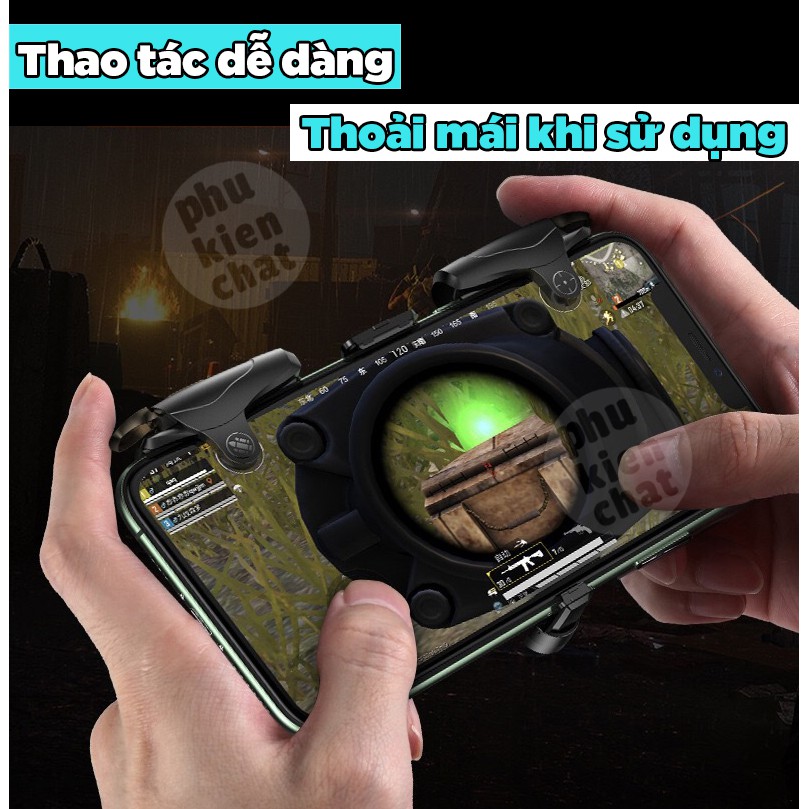 Nút bắn pubg Auto tap FULL 50 lần/giây bắn siêu nhanh chơi game Free Fire, ROS, Call of Duty, FPS Minado store