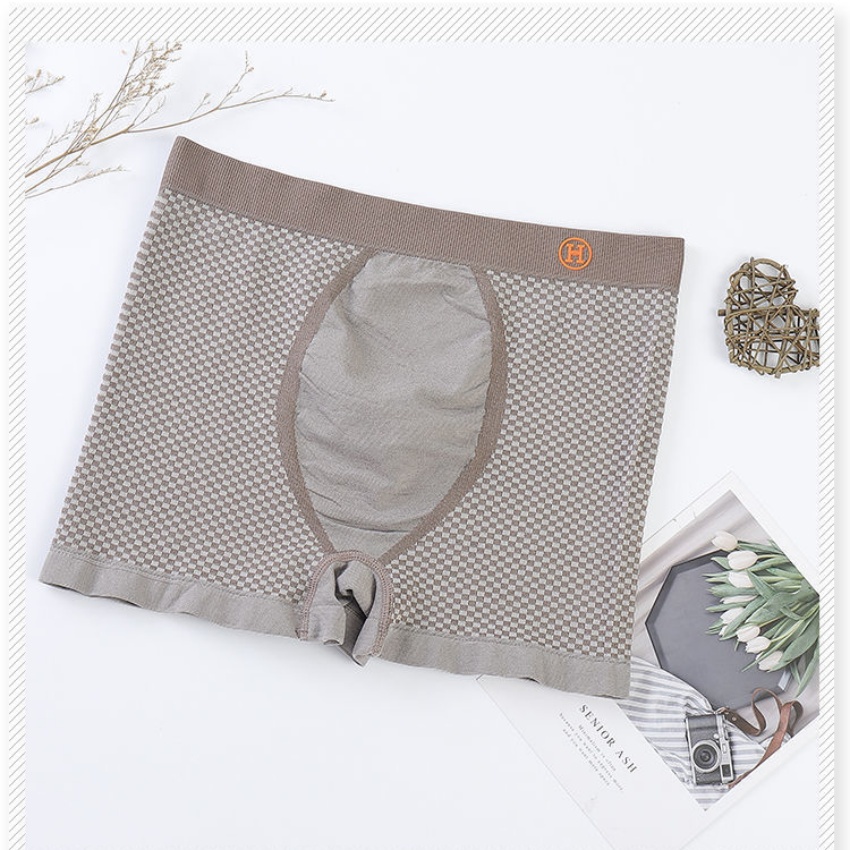 Hộp 3 quần lót nam cao cấp Freesize từ 45-80kg sịp đùi boxer vải cotton kháng khuẩn DOLMAN QL08