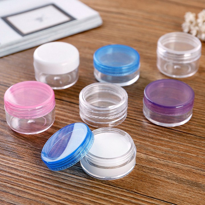 Hũ đựng mỹ phẩm FashionSOL kem chiết mini 10g 15g nhựa đựng màu vẽ