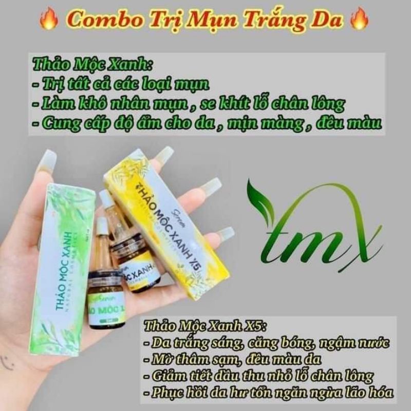 (Sẵn hàng) Combo trắng da- căng bóng trong 7 ngày 2 lọ