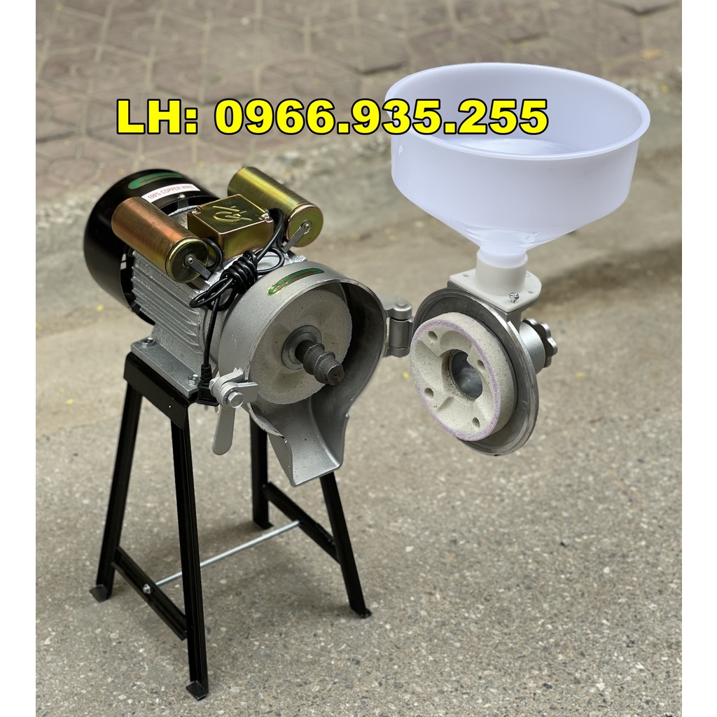 Máy xay bột gạo nước đỗ tương gạo khô bằng cối đá làm bánh cuốn, bún, phở siêu mịn