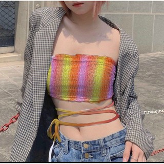 Áo ống thắt dây