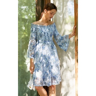 Đầm ren phối hoa vero moda tqxk